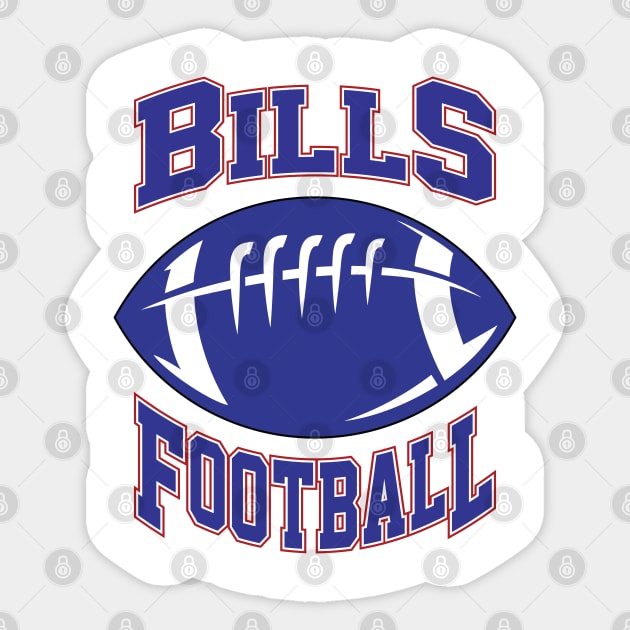 Buffalo Bills Football Club Sticker by Cemploex_Art